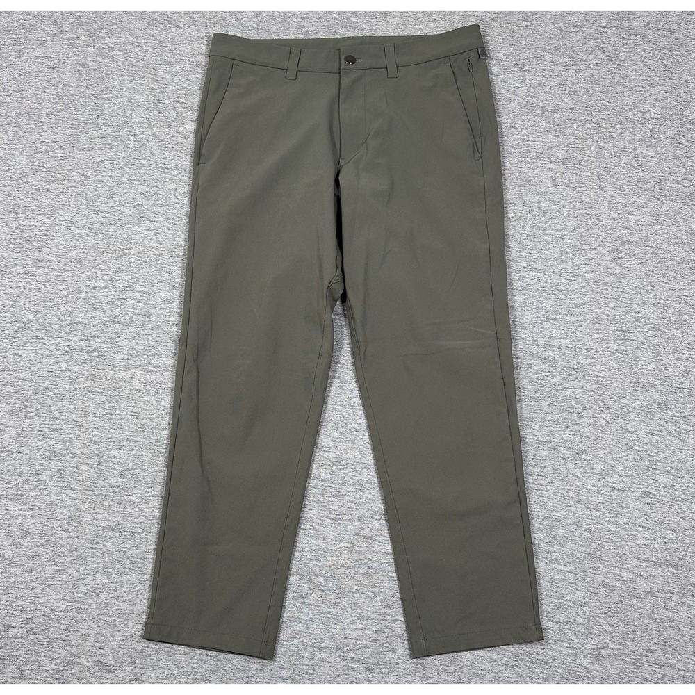 Lululemon Pants Mens 32x26 Sage Slim Commission Warpstreme Chino City READ